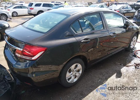 2013 Honda Civic Lx z USA, uszkodzony, nr VIN 19XFB2F5XDE059069